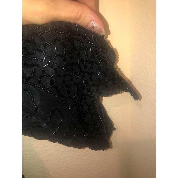 Vintage Good Star silk beaded top - Picture 3 of 4